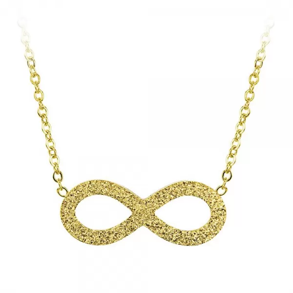 Oceľový náhrdelník nekonečno MNCP15-831-B