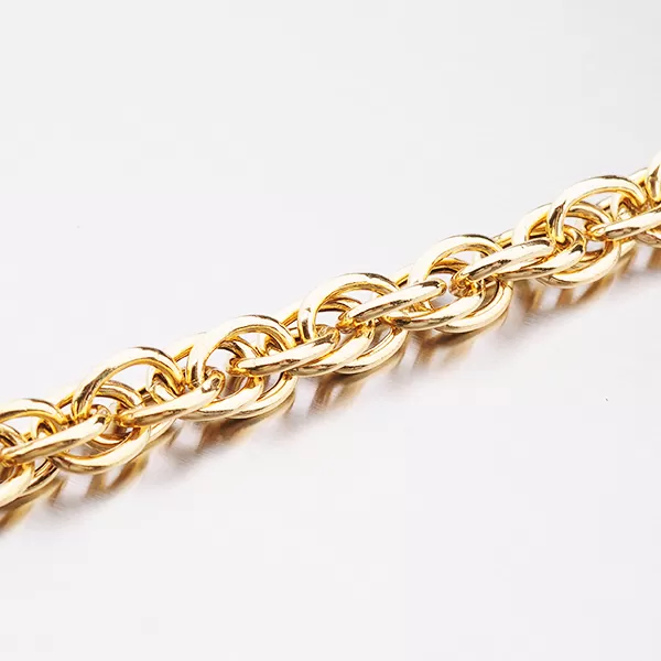 Masívny pozlátený náramok B2001144-1264-SLX