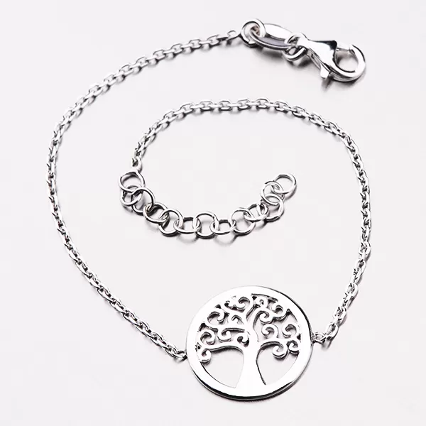 Strieborný náramok so stromom života B1701453-0331-SLX