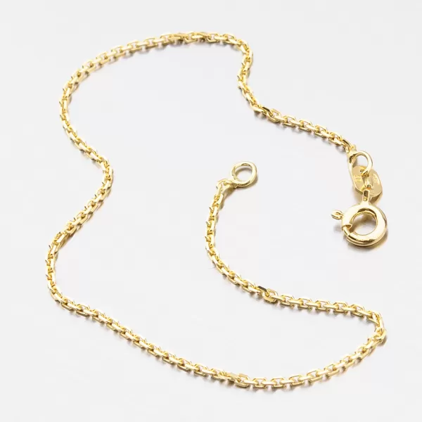 Strieborná pozlátená retiazka Anker CHRS-19-040-D/C-AU