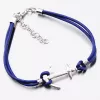 Náramok s kotvou v modrej farbe B1502299-0940-SLX
