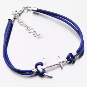 Náramok s kotvou v modrej farbe B1502299-0940-SLX