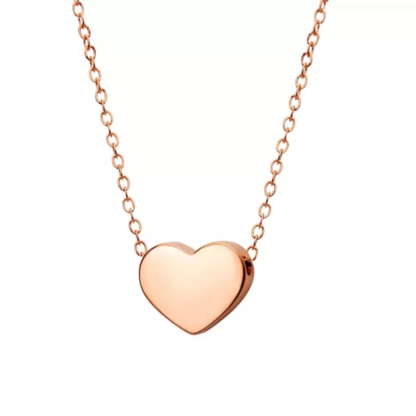 Oceľový náhrdelník so srdcom MNCN15-131-C