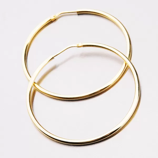 Pozlátené hladké kruhy E1903450-1234-SLX