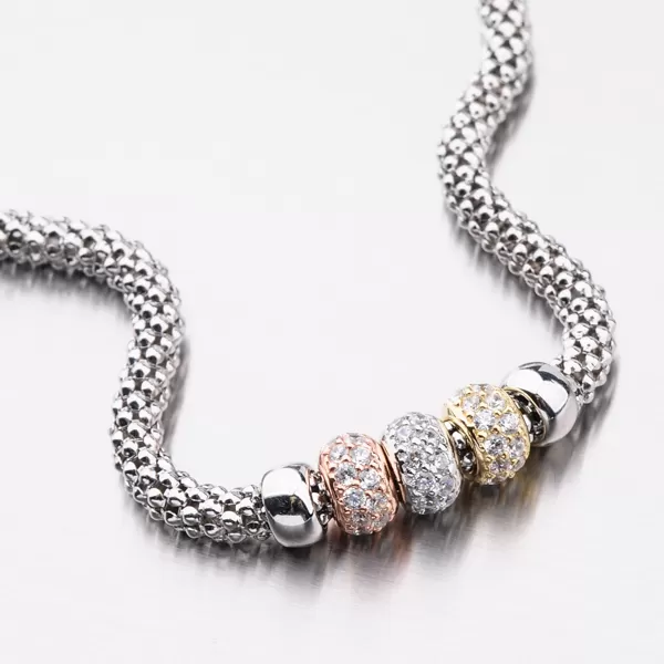 Strieborný náramok so zirkónmi B1603061-2196-SLX