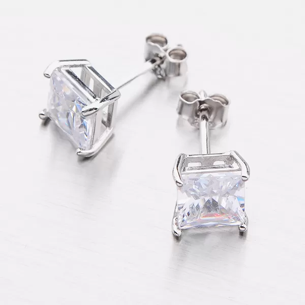 Hity striebra so štvorcovým zirkónom E1603704-1905-SLX