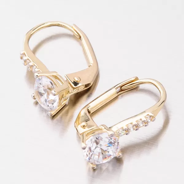 Náušnice zdobené zirkónmi PKL22-001