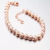 Náramok vo farbe ružového zlata B1400539-0048-SLX