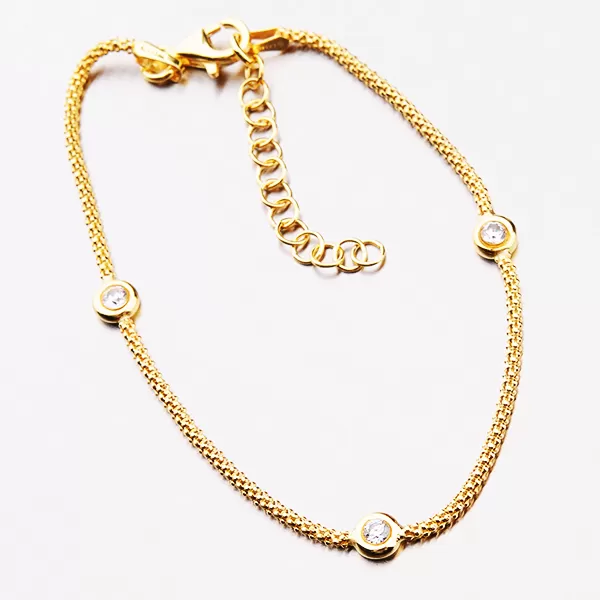 Elegantný náramok so zirkónmi B2000847-1264-SLX