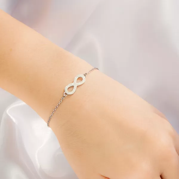 Náramok s príveskom nekonečna MNCBR14-470-A