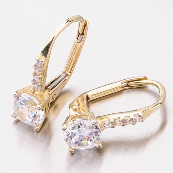 Náušnice zdobené zirkónmi PKL22-001