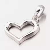 Strieborný prívesok srdca PKL-3062