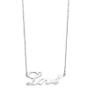 Náhrdelník s nápisom love SSPMHBJ-156636-ST
