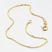 Strieborný pozlátený náramok Anker CHRS-19-040-D/C-AU