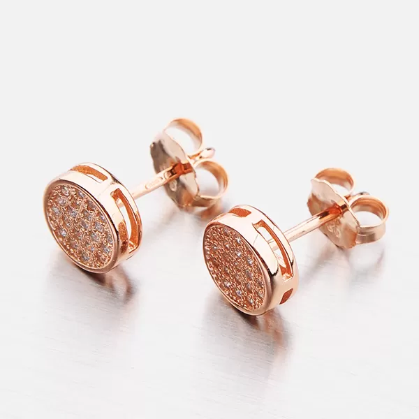 Kôstky vo farbe ružového zlata E-S1900706-1905-SLX