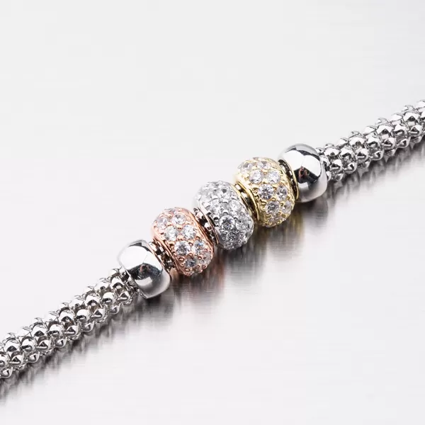 Strieborný náhrdelník so zirkónmi N1603060-2196-SLX