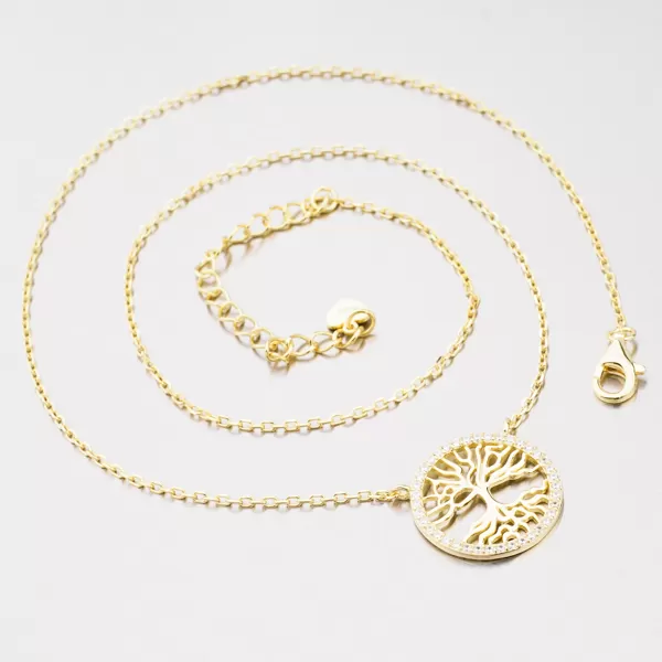 Strieborný náhrdelník strom života PKL-5008