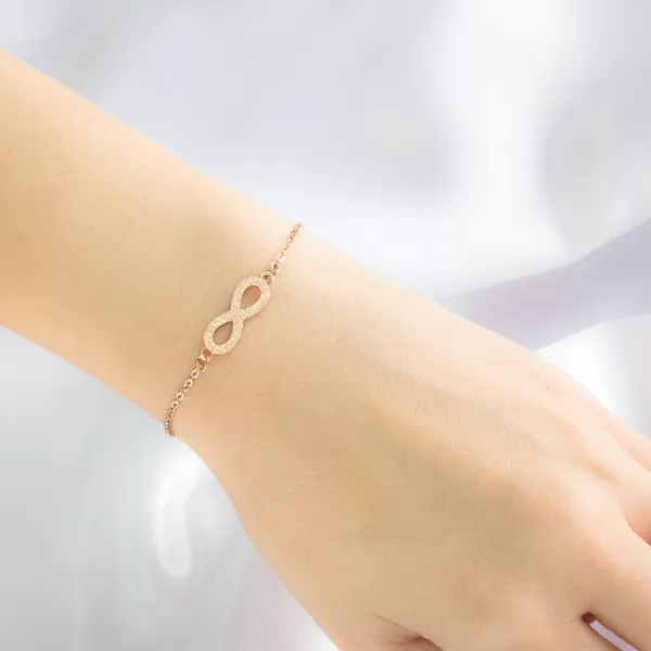 Náramok s príveskom nekonečna MNCBR14-470-C