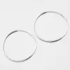 Strieborné kruhy s facetami UCST-121240/45