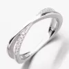 Strieborný prsteň so zirkónmi GST-11225