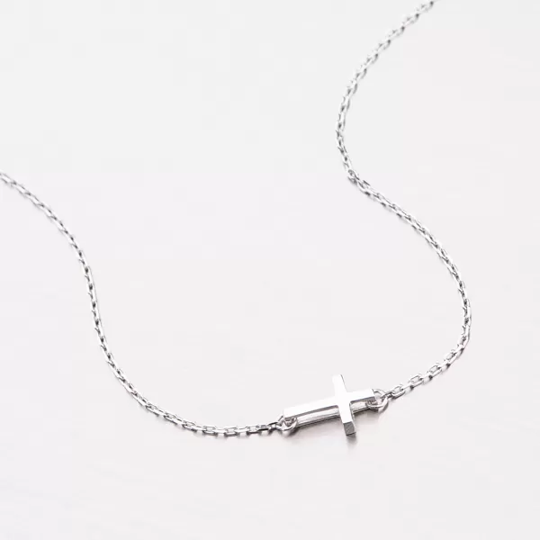 Náhrdelník v bielom zlate 149P-150756