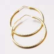 Pozlátené kruhy E2000853-0809-SLX