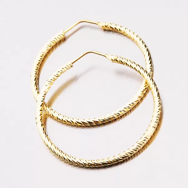 Pozlátené kruhy E2000853-0809-SLX