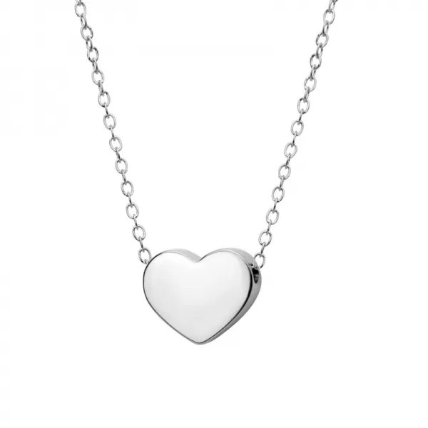 Oceľový náhrdelník so srdcom MNCN15-131-A