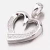 Strieborný prívesok srdca PKL-3060
