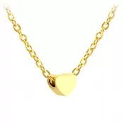 Oceľový náhrdelník so srdcom MNCN15-339-B