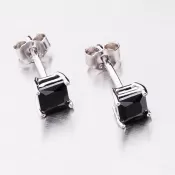 Hity striebra s čiernym zirkónom E1603699-1905-SLX