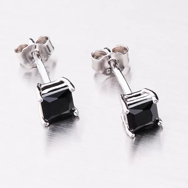 Hity striebra s čiernym zirkónom E1603699-1905-SLX