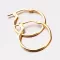 Pozlátené hladké krúžky pre ženy E1903345-1234-SLX