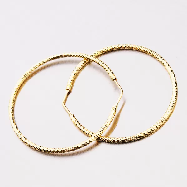 Pozlátené kruhy 45 mm E2000852-0809-SLX