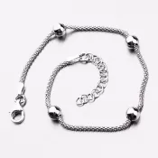 Strieborný náramok B1800983-1264-SLX