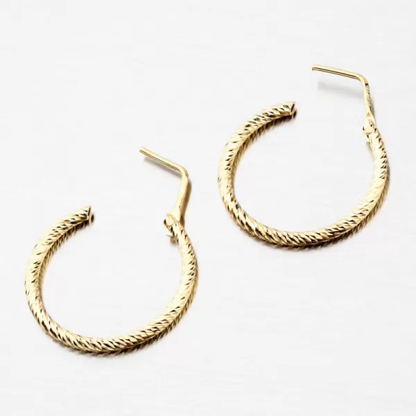 Pozlátené kruhy E2000854-0809-SLX