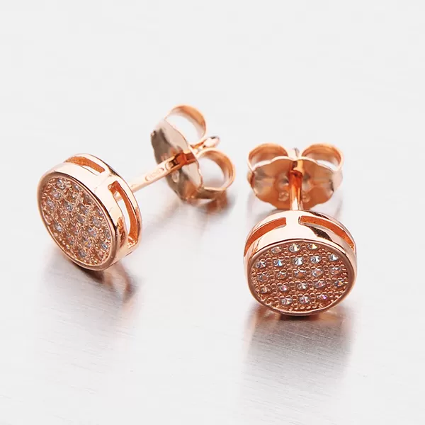 Kôstky vo farbe ružového zlata E-S1900706-1905-SLX