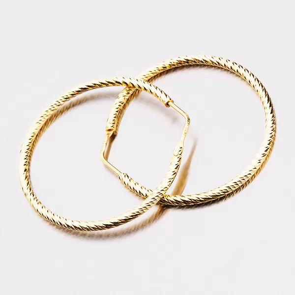 Pozlátené kruhy E2000853-0809-SLX