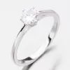 Strieborný prsteň so zirkónom GST-11272