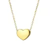 Oceľový náhrdelník so srdcom MNCN15-131-B