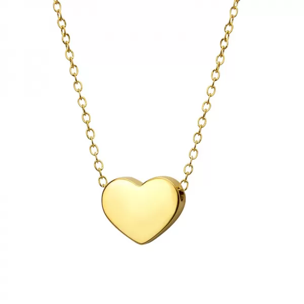 Oceľový náhrdelník so srdcom MNCN15-131-B