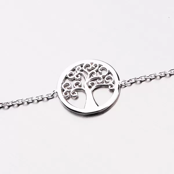 Strieborný náramok so stromom života B1701453-0331-SLX