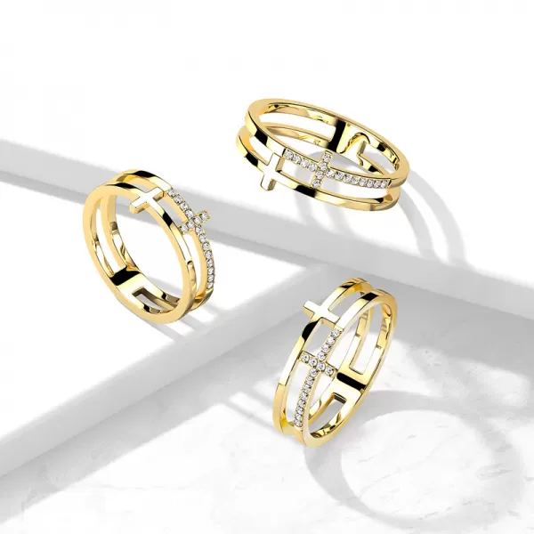 Oceľový prsteň RMHBJ-117721-G