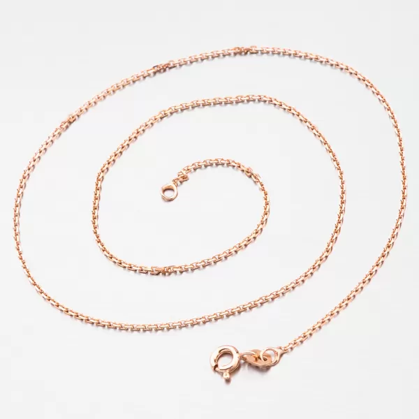 Strieborný ružovým zlatom pozlátená retiazka Anker CHRS-19-040-D/C-CV