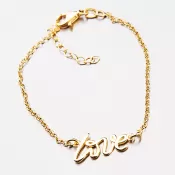 Náramok s nápisom love B1403075-0019-SLX