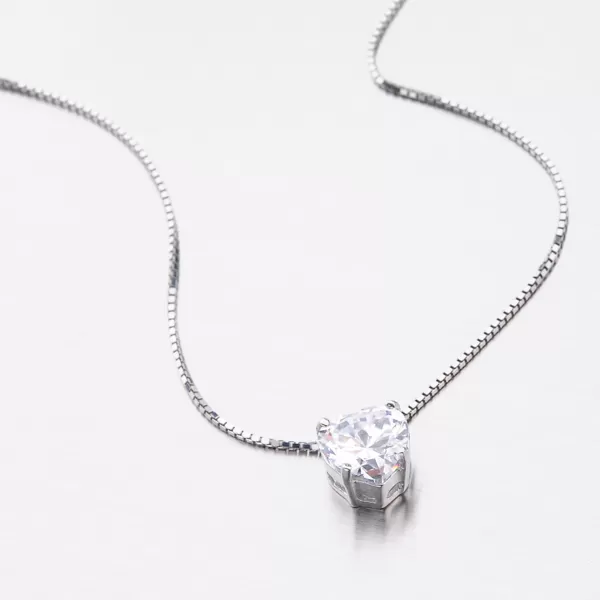 Strieborný náhrdelník so zirkónom N1701710-0871-SLX