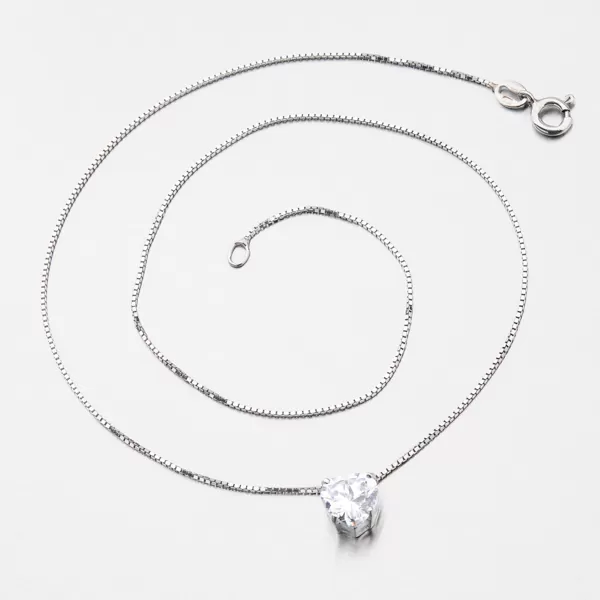 Strieborný náhrdelník so zirkónom N1701710-0871-SLX