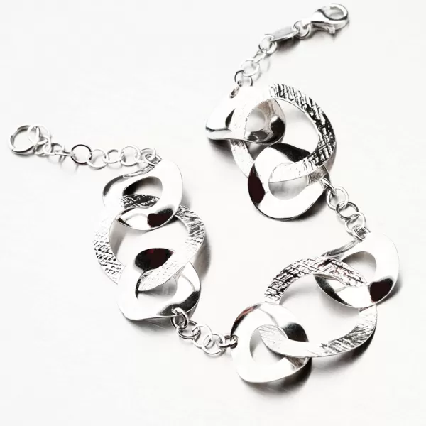 Náramok pre ženy zo striebra B1500255-2120-SLX