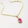 Prívesok s rubínom 13-374