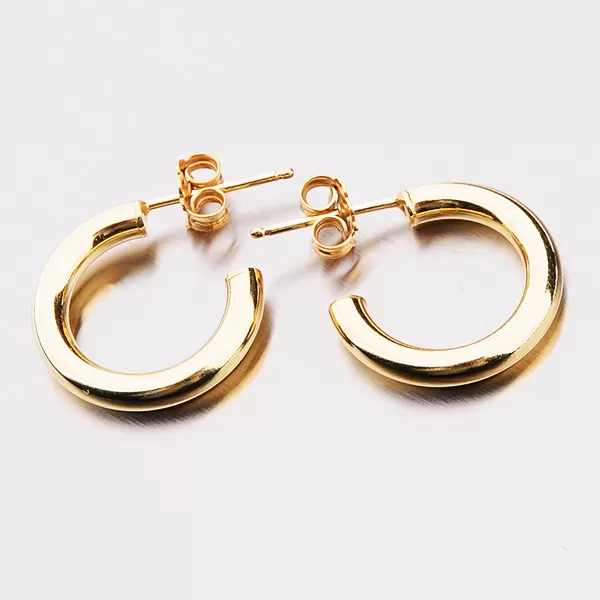 Silné pozlátené krúžky E1400031-1234-SLX